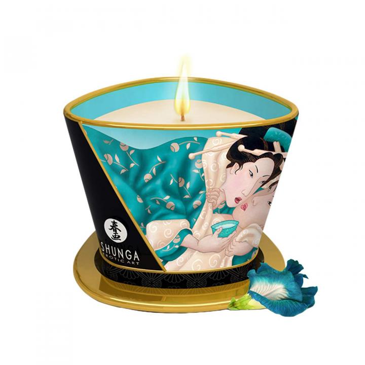 Świeca do masażu – Shunga Candle Island Blossoms 170 ml